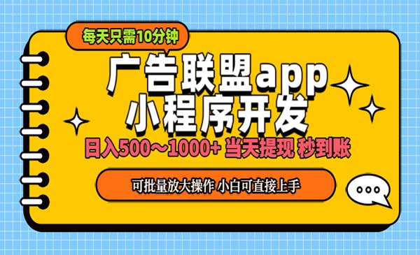 小程序开发广告赚钱-梦羽网络知识库