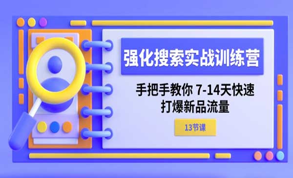 淘宝搜索实战训练营（13节课）-梦羽网络知识库