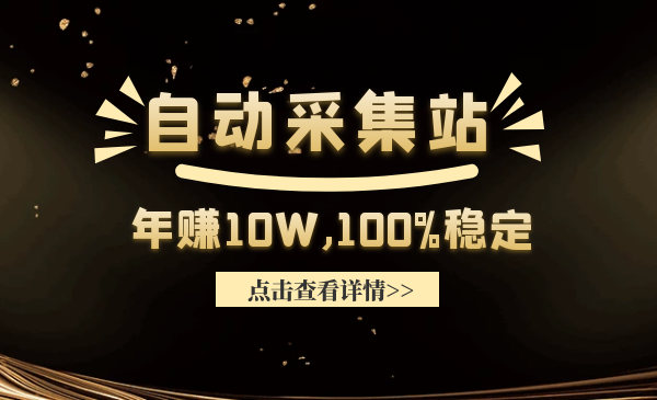 教你做一个年10万的自动采集站，100%稳定-梦羽网络知识库